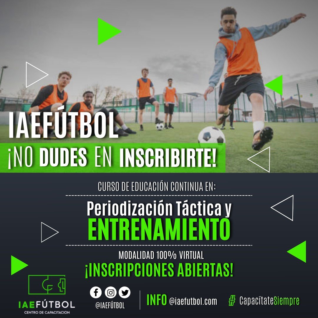 Curso de Periodización Táctica y Entrenamiento