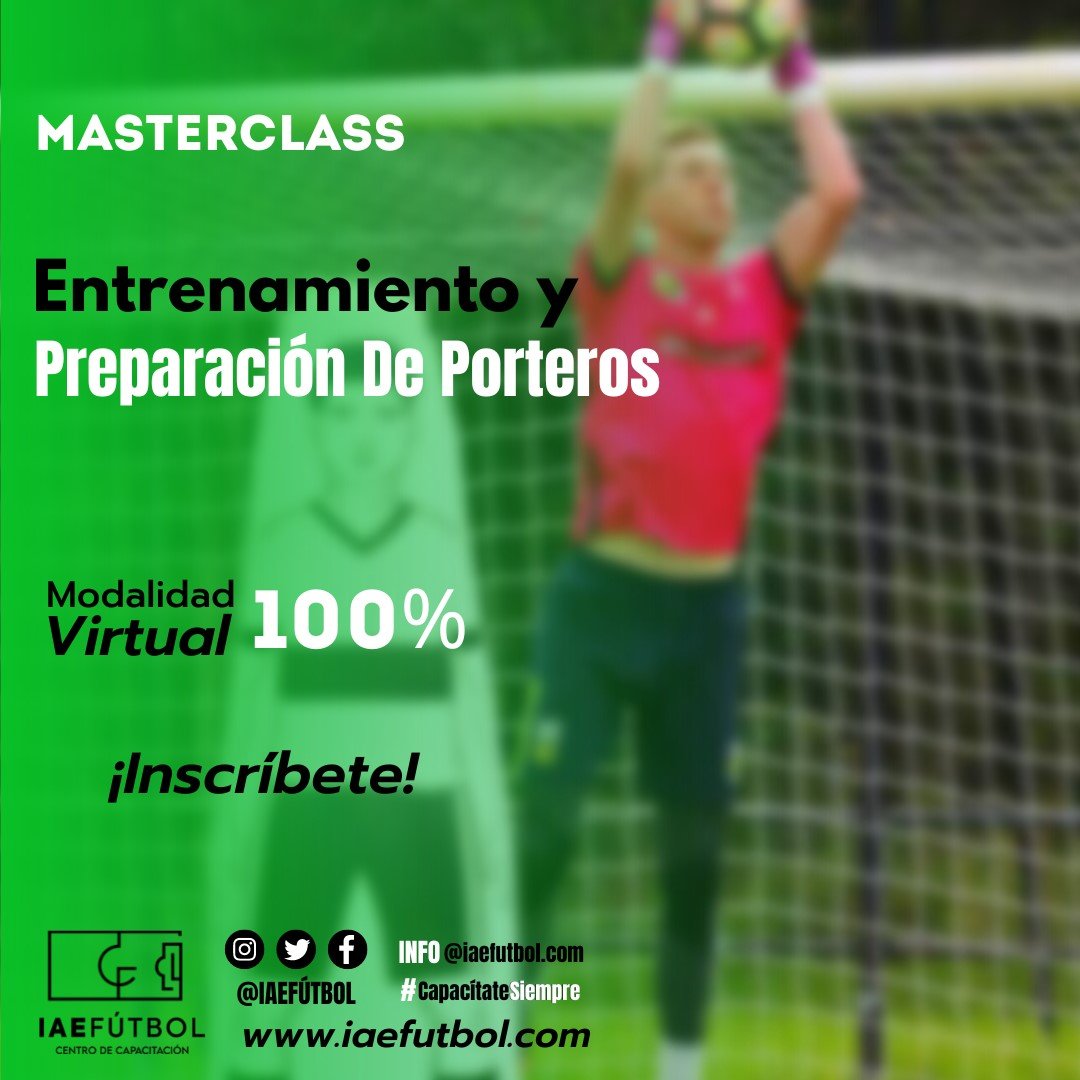 MasterClass de Entrenamiento y Preparación de Porteros