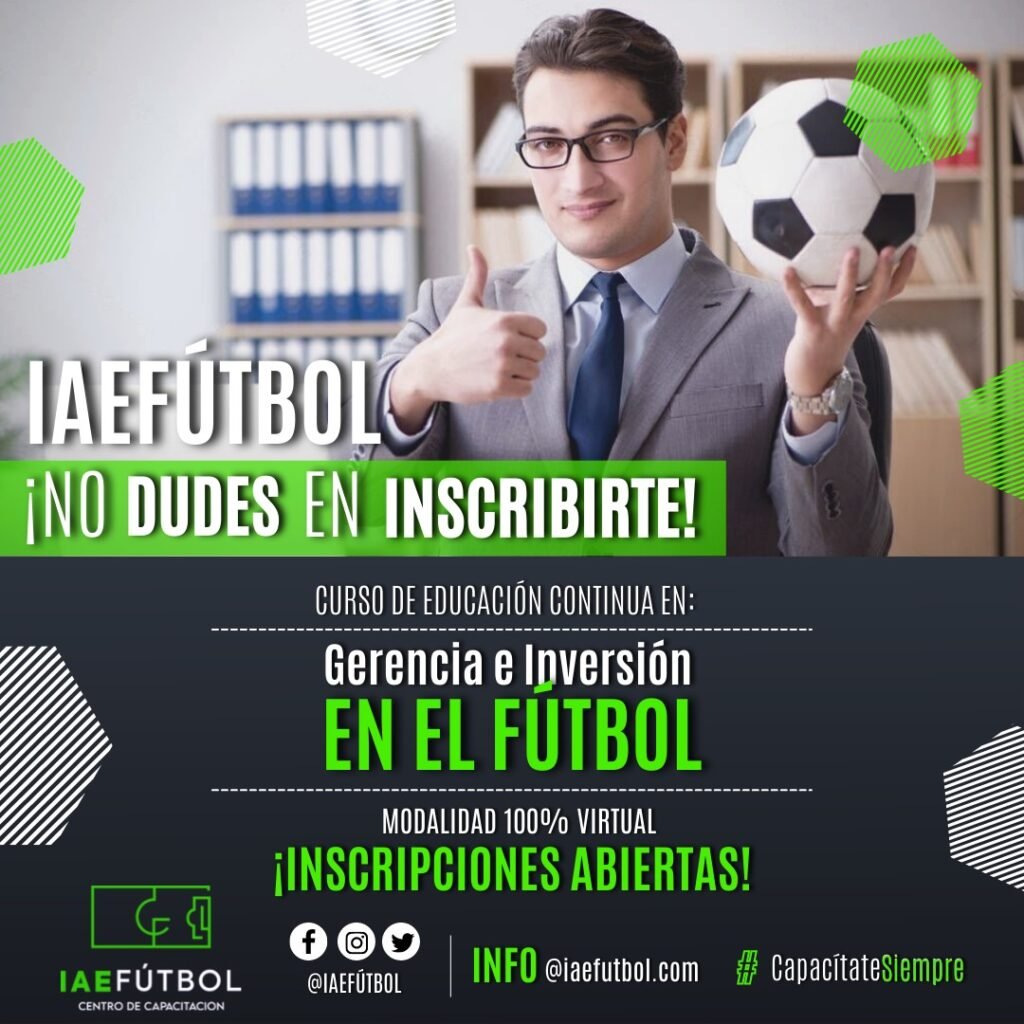 Inscripciones - Curso de Entrenador de Fútbol Profesional